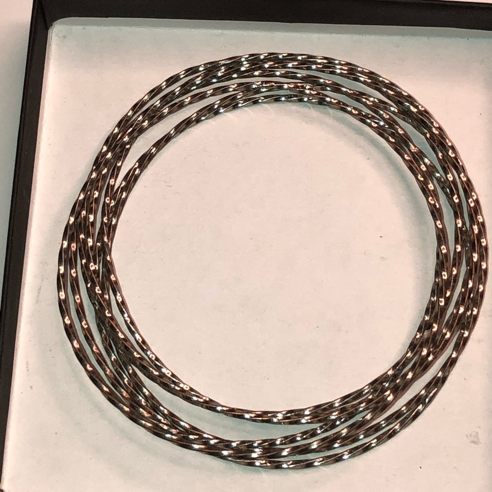 Silver bracelets